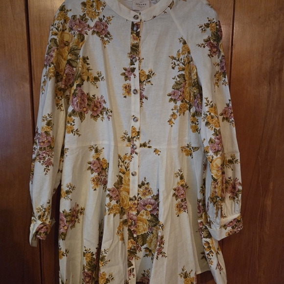 Sezane Caprice Floral Dress In Ella - Picture 5 of 14